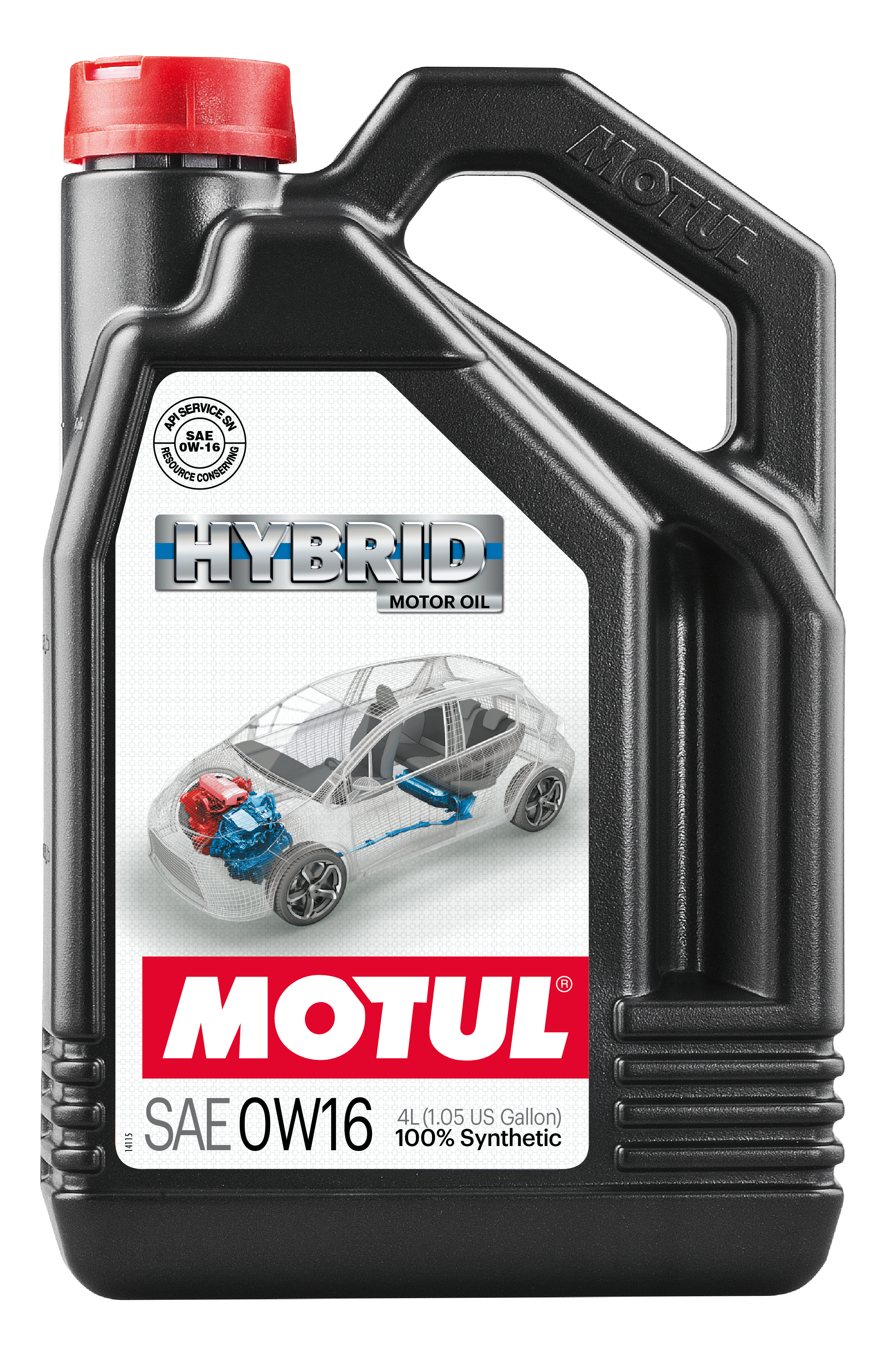 MOTUL HYBRID 0W16 - 4L - Synthetic Engine Oil